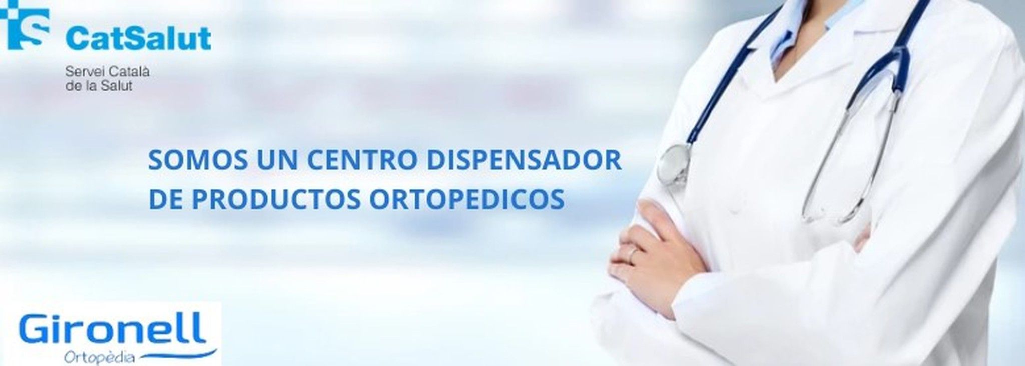 Centro dispensador de productos ortopédicos