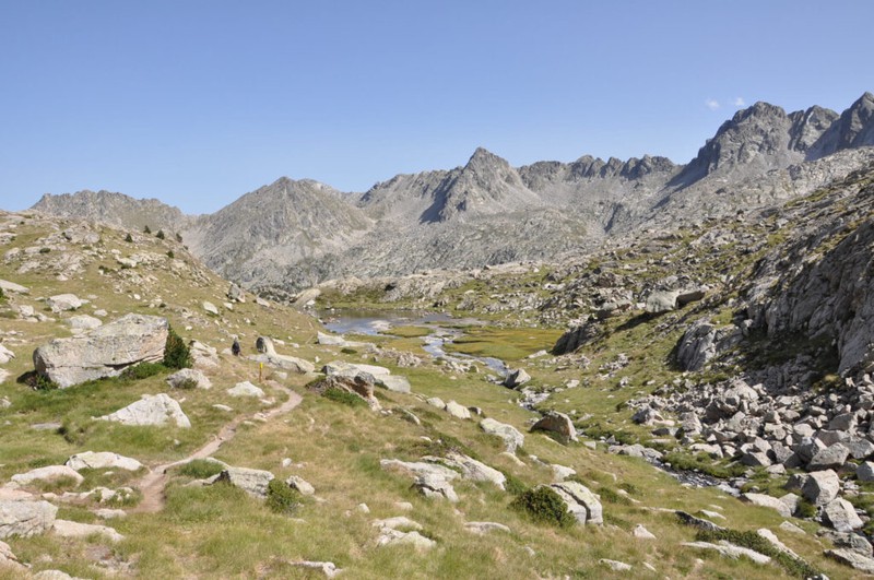 Caminando por la montaña