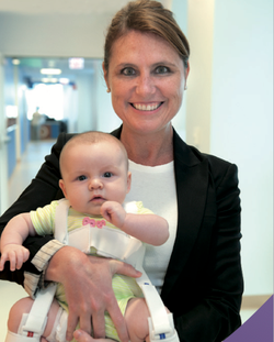 Displasia de Cadera en Bebes, Arnés de Pavlik