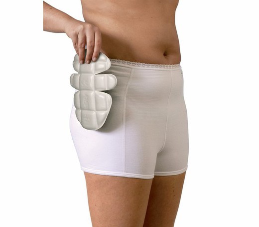 Braga y protector de cadera hipshield femenino. Talla s, 1 ud.