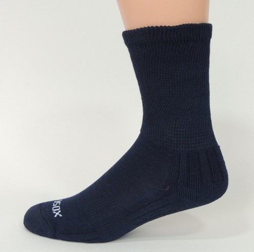 Ecosox calcetines para diabeticos. Azul talla 36-42