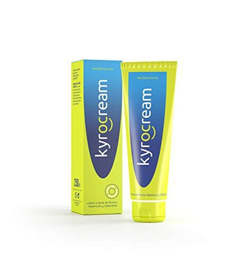 Kyrocream crema de masaje deportivo, antinflamatorio natural