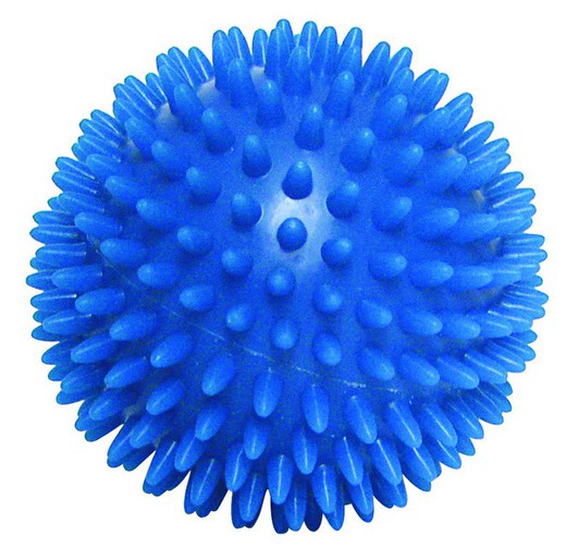 Pelotas erizo 10 cm. Azul