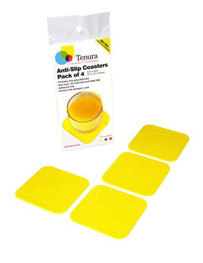 Posavasos anti-deslizantes able2 amarillo