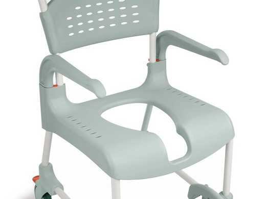 SILLA DE DUCHA Y WC "CLEAN" ABERTURA DELANT. 49 CM