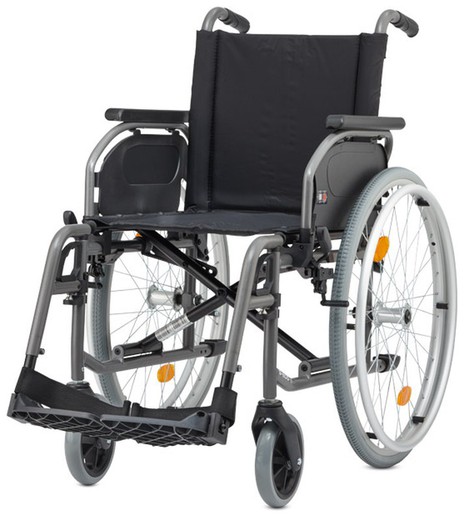 Silla de ruedas s-eco2,  de acero