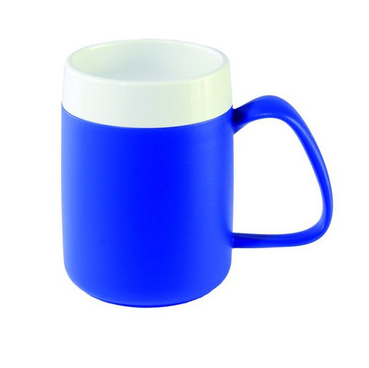 Taza termo azul