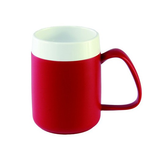 Taza termo rojo