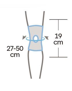 Airtex rodillera corta ATXOS703