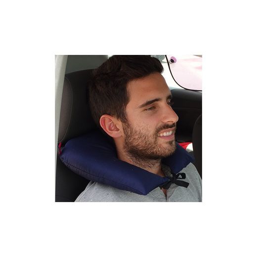 Almohada de viaje herradura, desenfundable