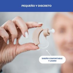 Amplificador de sonido 5 niveles de volumen, Adaptable, EarPlus 2