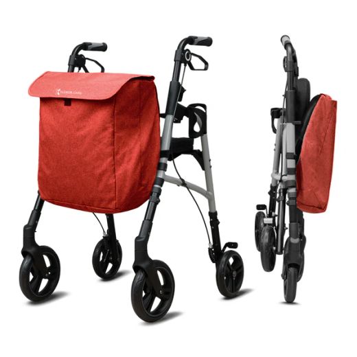 Andador Rollator, con Bolsa para la Compra F1
