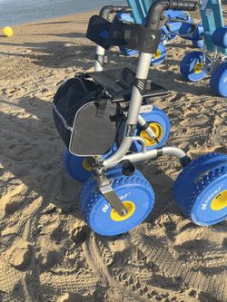 Andador con ruedas beach xl