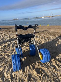 Andador con ruedas beach xl
