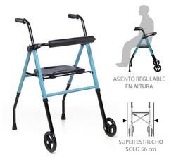 Andador de aluminio ZEN ROLLER