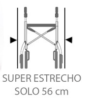 Andador de aluminio ZEN ROLLER