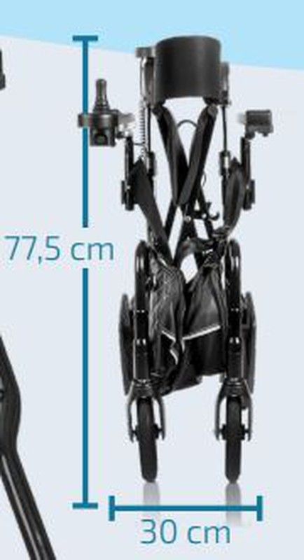 Andador, caminador  eléctrico, y silla de ruedas eléctrica todo en uno  iroller