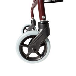 Andador Plegable , Aluminio con Frenos en manetas , Asiento y respaldo Escorial