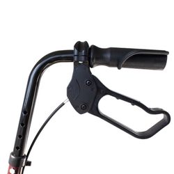 Andador Plegable , Aluminio con Frenos en manetas , Asiento y respaldo Escorial