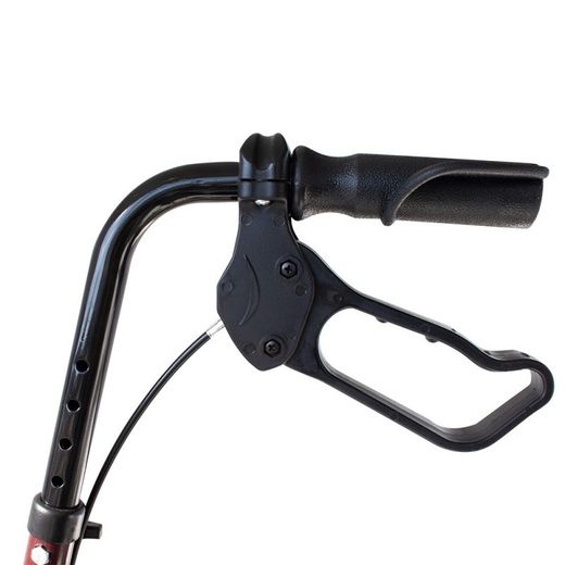 Andador Plegable , Aluminio con Frenos en manetas , Asiento y respaldo Escorial