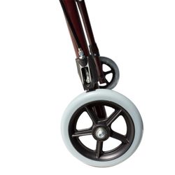 Andador Plegable , Aluminio con Frenos en manetas , Asiento y respaldo Escorial