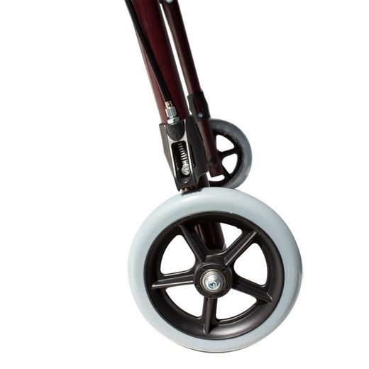 Andador Plegable , Aluminio con Frenos en manetas , Asiento y respaldo Escorial