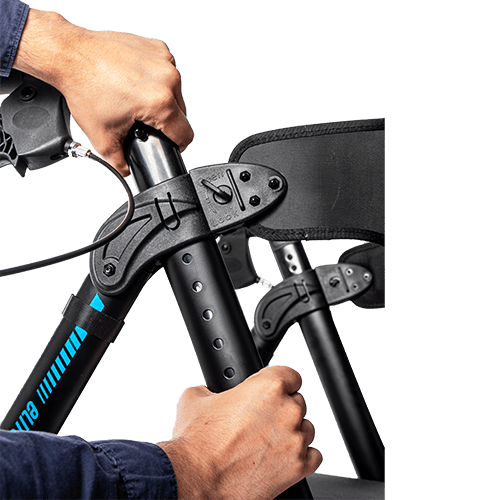 Andador, rollator bariátrico ultraresistente Elite XL