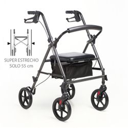 Andador rollator Forte super estrecho