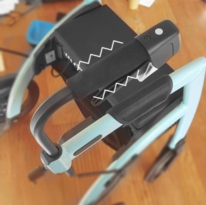 Andador rollator especial Parkinson Rollz Motion Rhythm