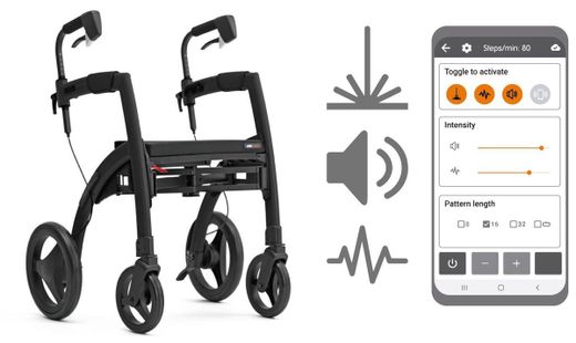 Andador rollator especial Parkinson Rollz Motion Rhythm