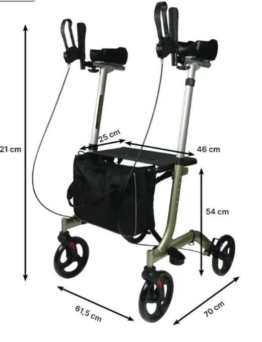 Andador rollator de soporte de antebrazos Neo Support
