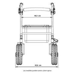 Andador TODOTERRENO OGI de Ruedas Grandes