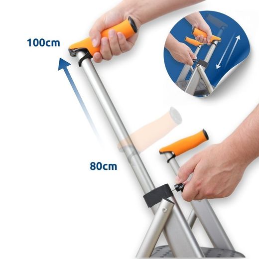 Andador Ultraligero de Aluminio Aeroespacial