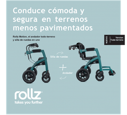 Andador y silla de ruedas Rollz Motion Performance