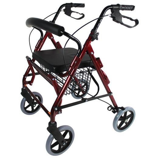 Andador y Silla de traslado 2 en 1