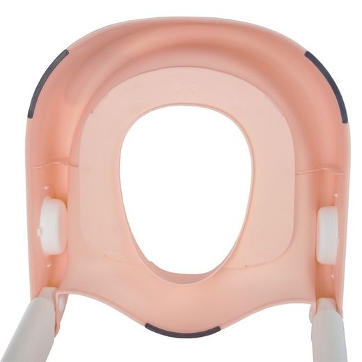 Asiento de inodoro infantil, con escaleras