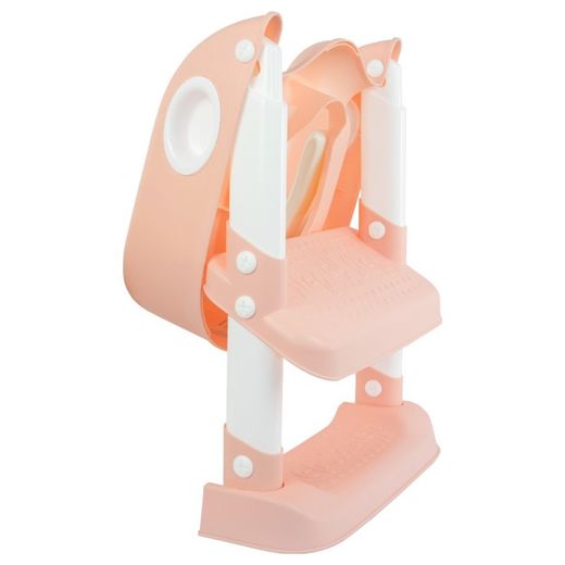 Asiento de inodoro infantil, con escaleras