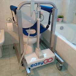 Asiento extraíble easygo impermeable para baño