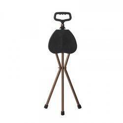 Baston con asiento tres patas