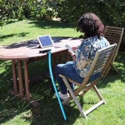 Baston de aluminio Aeroespacial ultraligero INDESmed.