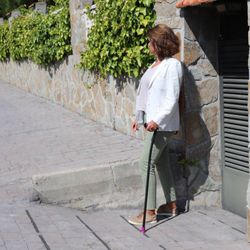Bastón de fibra de carbono indesmed