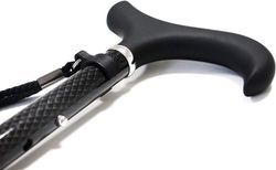 Bastón extensible de fibra de carbono kmina