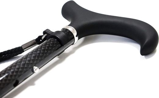 Bastón extensible de fibra de carbono kmina