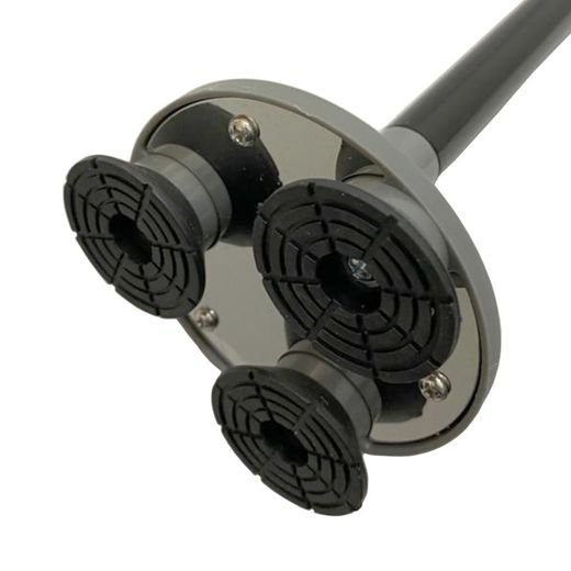 Bastón plegable con luz y base ancha