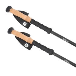 Bastón de trekking 100% de fibra de carbono.
