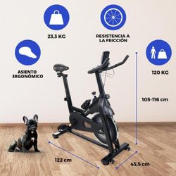 Bicicleta de spinning,ajustable Rehabilitate en casa