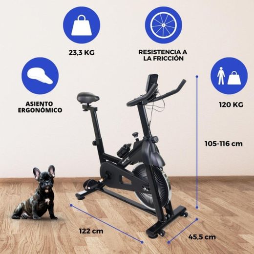 Bicicleta de spinning,ajustable Rehabilitate en casa