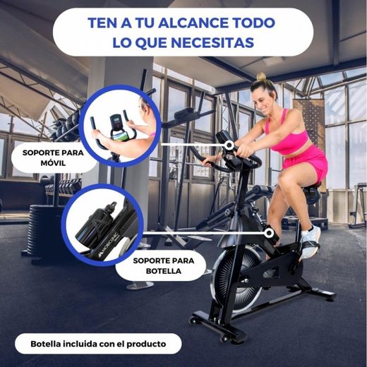 Bicicleta de spinning,ajustable Rehabilitate en casa