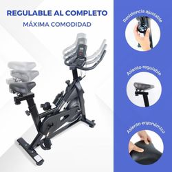 Bicicleta de spinning,ajustable Rehabilitate en casa