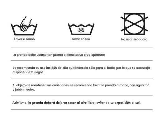 Body , por encima de la rodilla, para cirugia de abdomen y gluteos